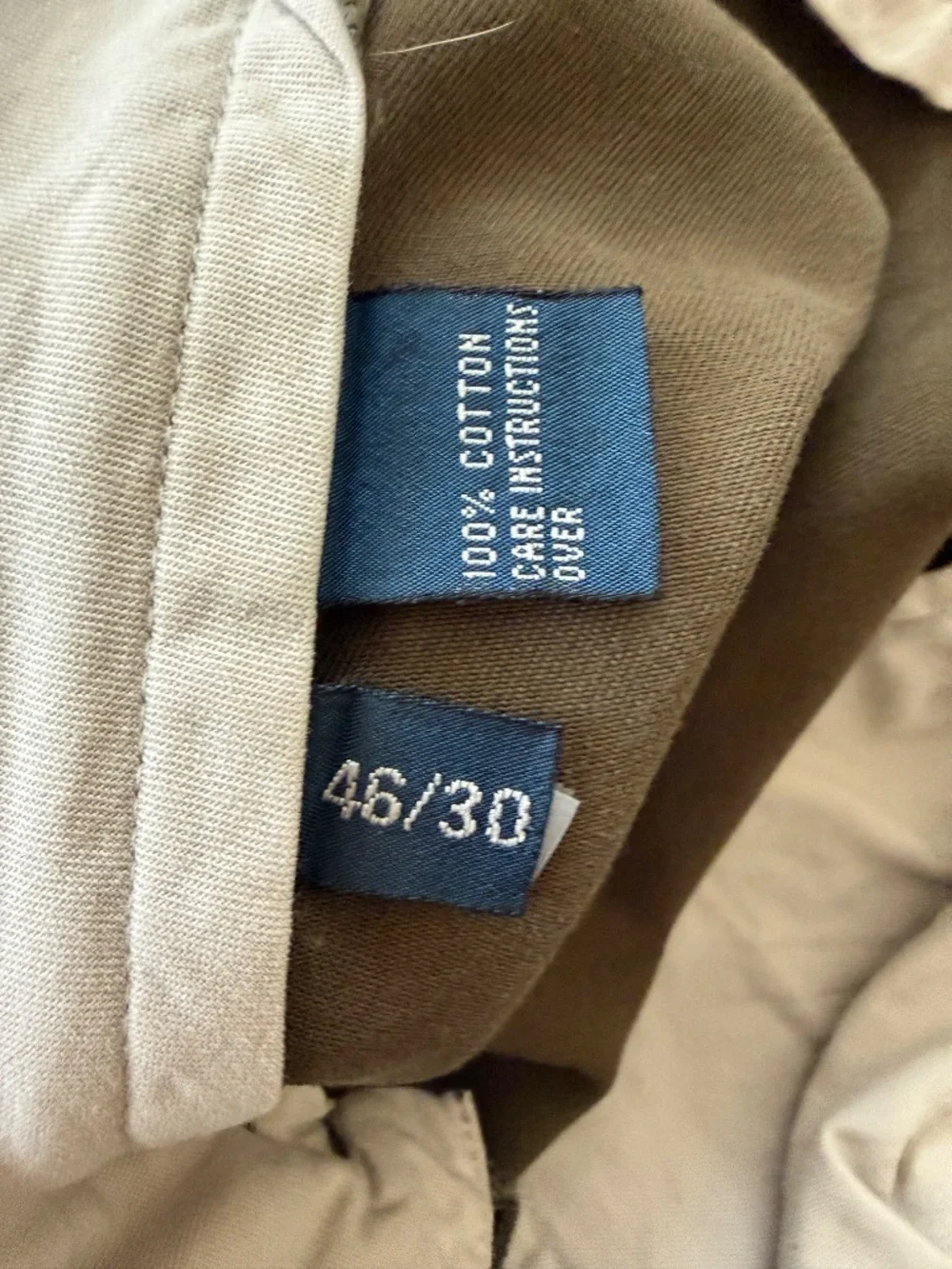 Polo Ralph Lauren Pants, BIG Philip Pant, Size 46BX30, 100% Cotton